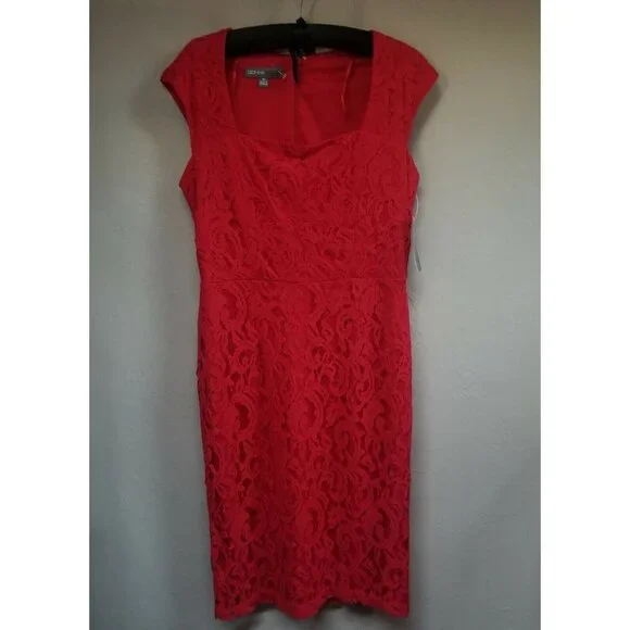 chinese dress ladies Amazon.com: Donna Ricco Women's Bonded Lace Sheath Dress with Ruffle Trim  Hem, Wine/Nude, 4 : 服裝，鞋子和珠寶 main image 0